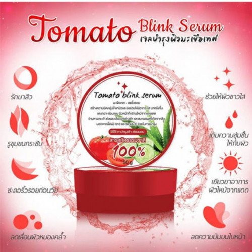 Tomato Blink Serum 50 g. Tomato Blink Serum, tomato skin care gel.
